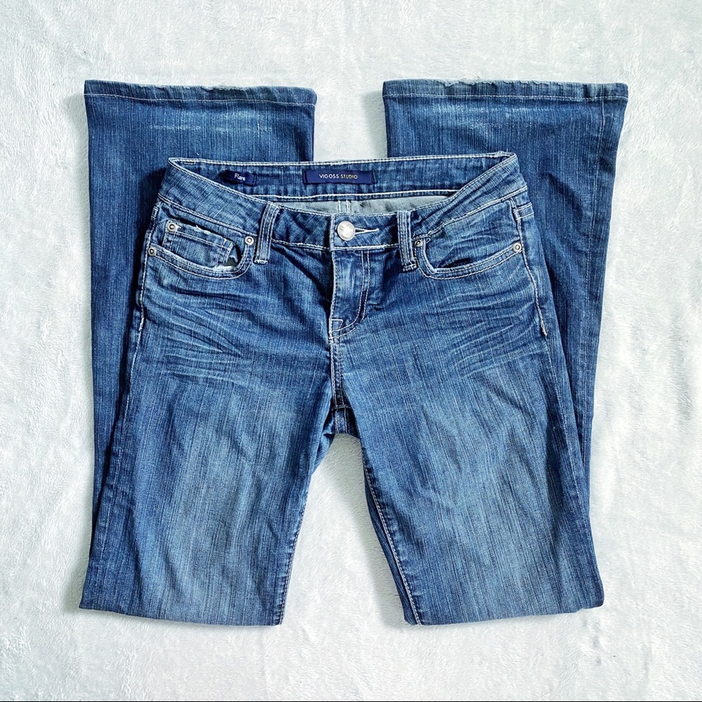 Vigoss Studio blue denim flare jeans size 26
